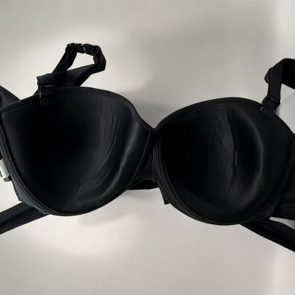 NWOT Coco Reef Black Five Way Bra Sized Underwire Bikini Top (32/34 DD) - Picture 12 of 16